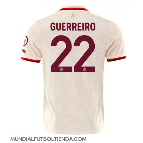 Camiseta Bayern Munich Raphael Guerreiro #22 Tercera Equipación Replica 2024-25 mangas cortas